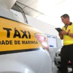 vistoria anual de veículos do serviço de táxi