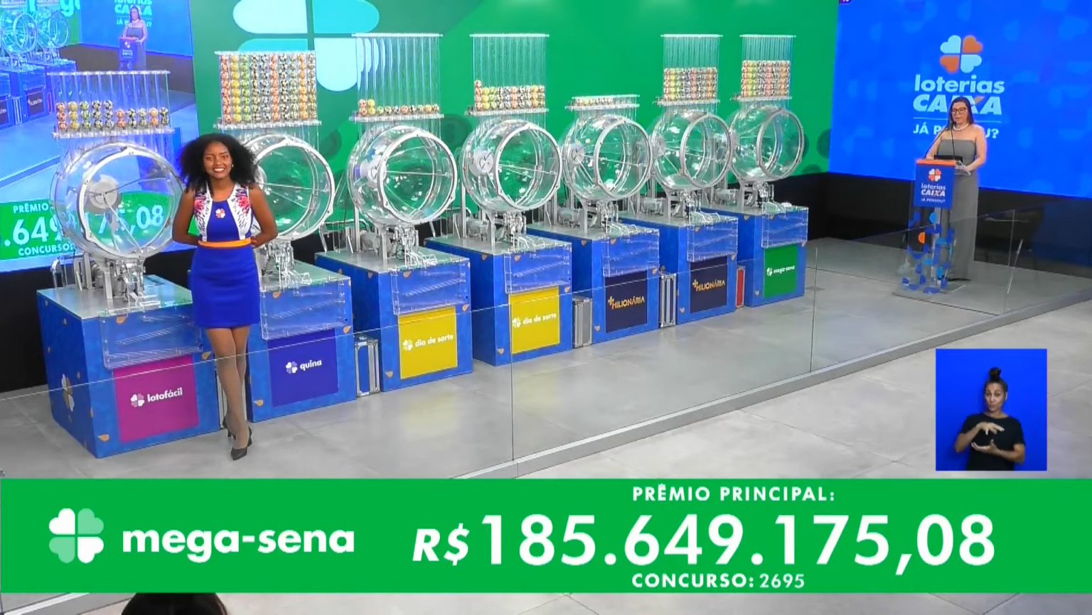 Mega-Sena: Confira os números do concurso 2695 sorteados neste sábado 02/03
