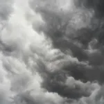 Tempestades, nuvens de temporal, chuva forte