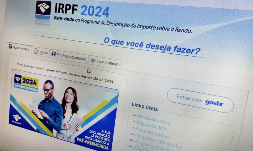 Declaração do Imposto de Renda - Receita Federal.