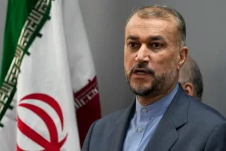 Ministro das Relações Exteriores iraniano, Hossein Amirabdollahian