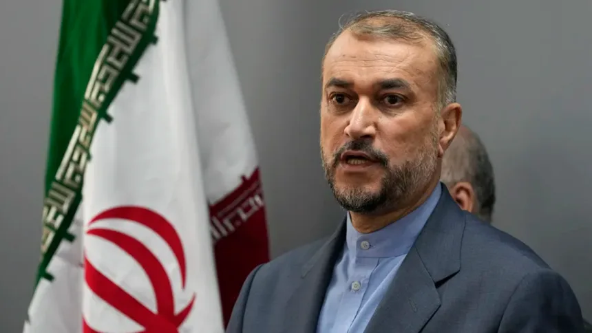 Ministro das Relações Exteriores iraniano, Hossein Amirabdollahian