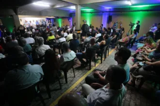 Encontro realizado na noite dessa terça-feira (2) também marcou a inauguração do escritório regional da legenda. 50 novos filiados decidiram se juntar ao projeto do partido.