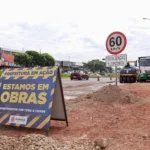 Obra no Contorno Sul