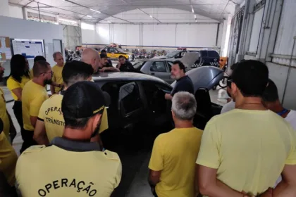 Agentes da Secretaria de Mobilidade Urbana realizam cursos de atualização e aperfeiçoamento