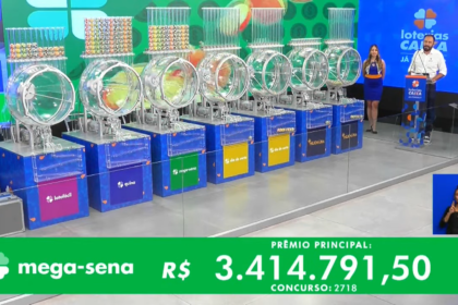 Mega-Sena, concurso 2718
