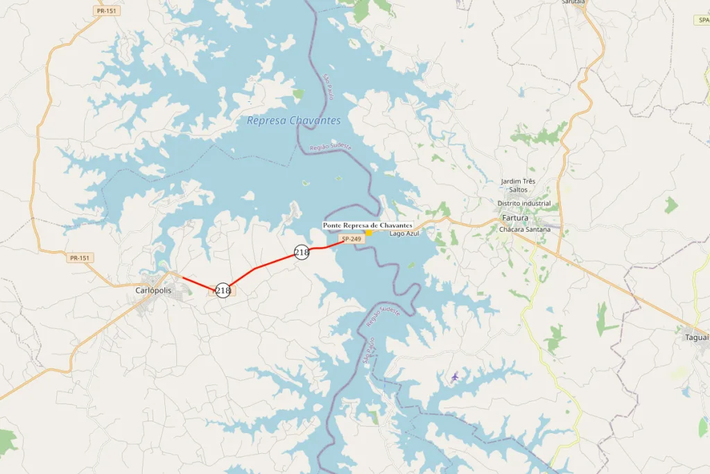 DER inicia reforma de ponte sobre a Represa de Chavantes, entre Paraná e São Paulo 2 obra de reforma da ponte sobre a Represa de Chavantes, entre Carlópolis, no Norte Pioneiro, e o município de Fartura, em São Paulo