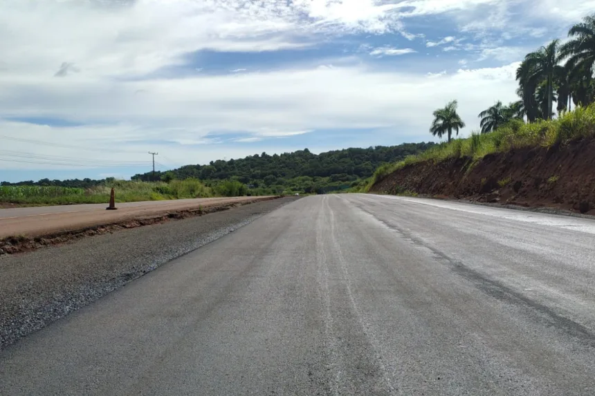 Duplicação de rodovia entre Maringá e Iguaraçu chega a 44% de execução