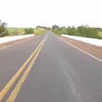 Ponte que liga Santa Fé e Nossa Senhora das Graças