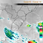 Radar Simepar, previsão do tempo