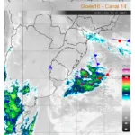 Radar Simepar, previsão do tempo