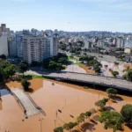 Porto Alegre no Rio Grande do Sul, cidade alagada por fortes chuvas 2