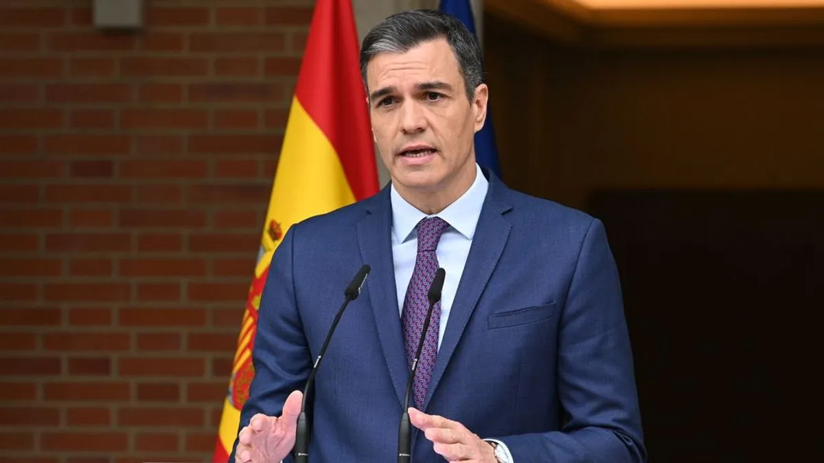 Primeiro-ministro espanhol, Pedro Sánchez