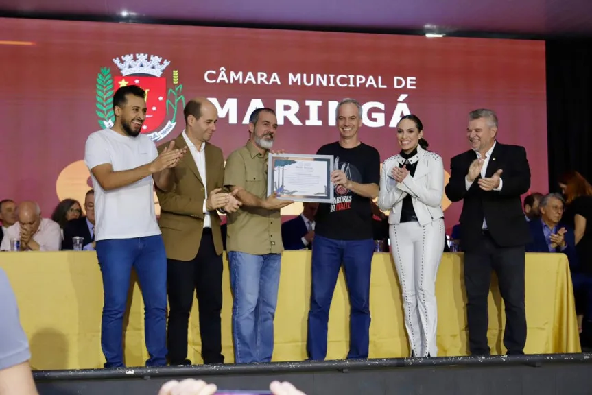 Deputados entregam homenagem à cervejaria Sabores do Malte na Expoingá 2024