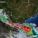 Radar Simepar, previsão do tempo