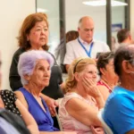 A Prefeitura de Maringá realiza diversas ações em alusão ao ‘Junho Violeta’, campanha de conscientização e combate à violência contra a pessoa idosa (Crédito: Rafael Macri / PMM)