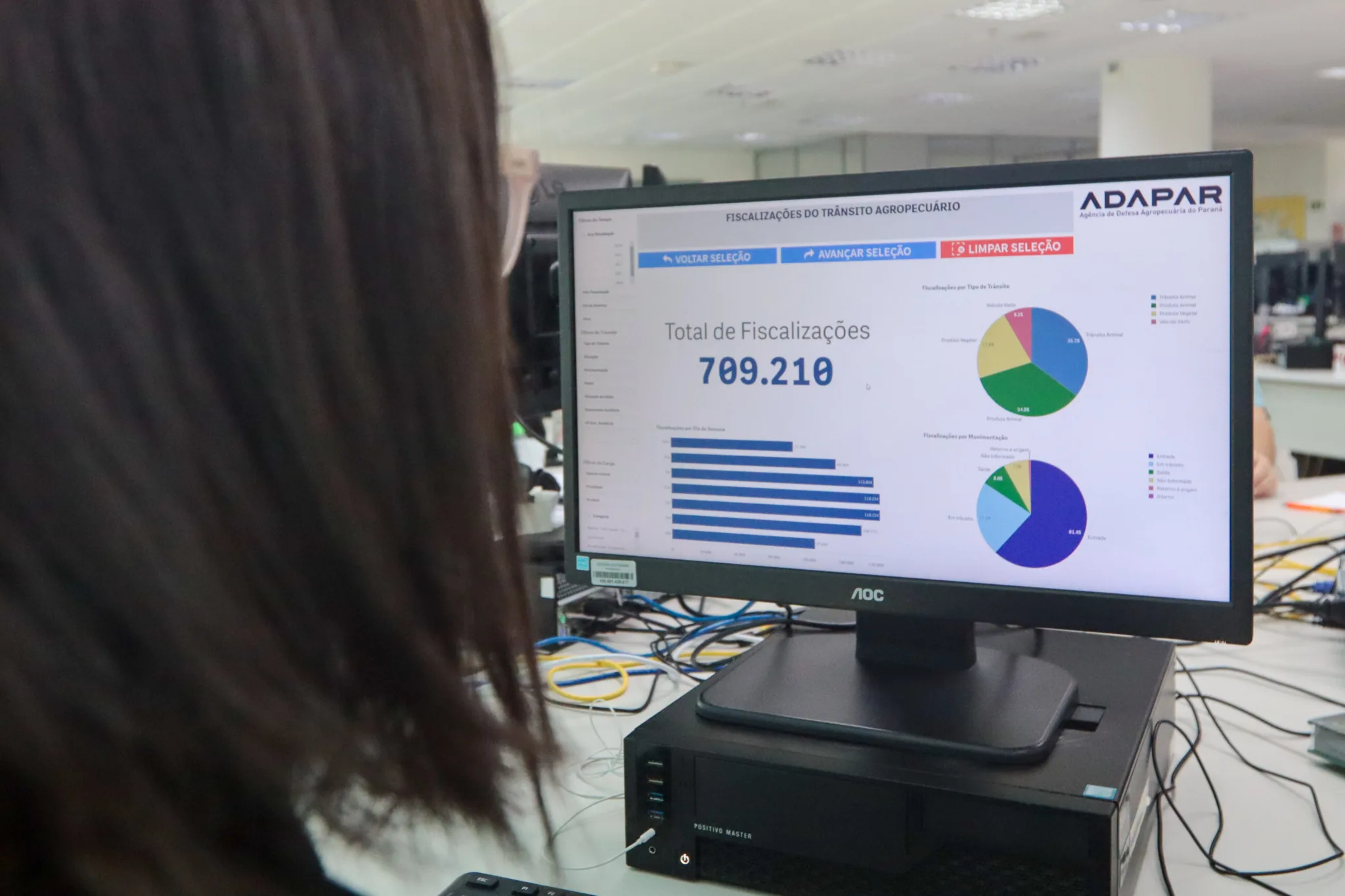 Transparência e agilidade nos serviços: Adapar lança sistemas de Business Intelligence Foto: Geraldo Bubniak/AEN