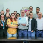 O ‘Selo Caixa Gestão Sustentável’ reconhece as melhores práticas de Governança e Responsabilidade Socioambiental (ESG) na gestão pública dos municípios, com a utilização responsável dos recursos financeiros e ambientais (Crédito: Rafael Macri/ PMM