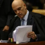 Ministro Alexandre de Moraes, do Supremo Tribunal Federal (STF)