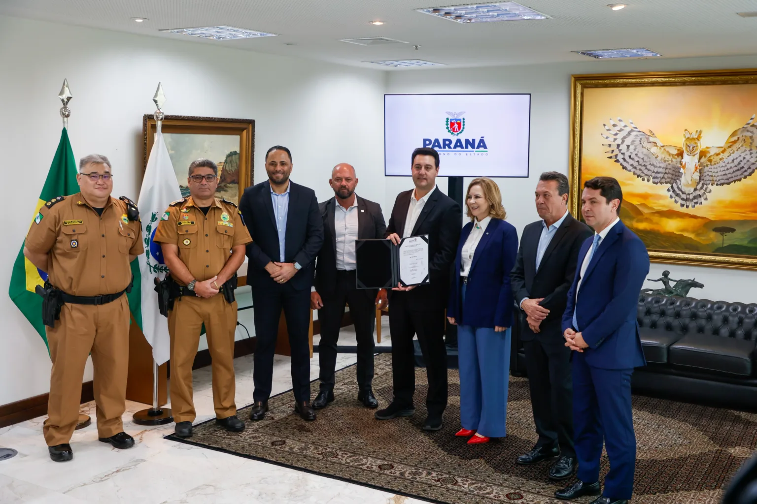 Ratinho Junior libera recursos para reforçar estruturas de segurança da região Noroeste