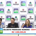 R$ 1 milhão do Nota Paraná contempla o 50º milionário