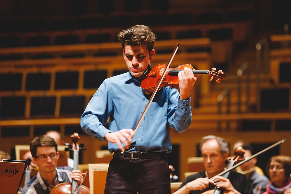 Violinista Guido Sant’Anna