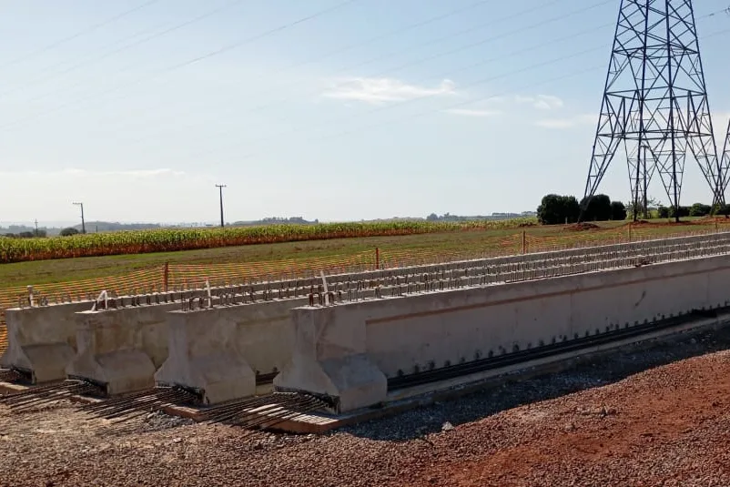 Obras de viadutos em Mandaguari