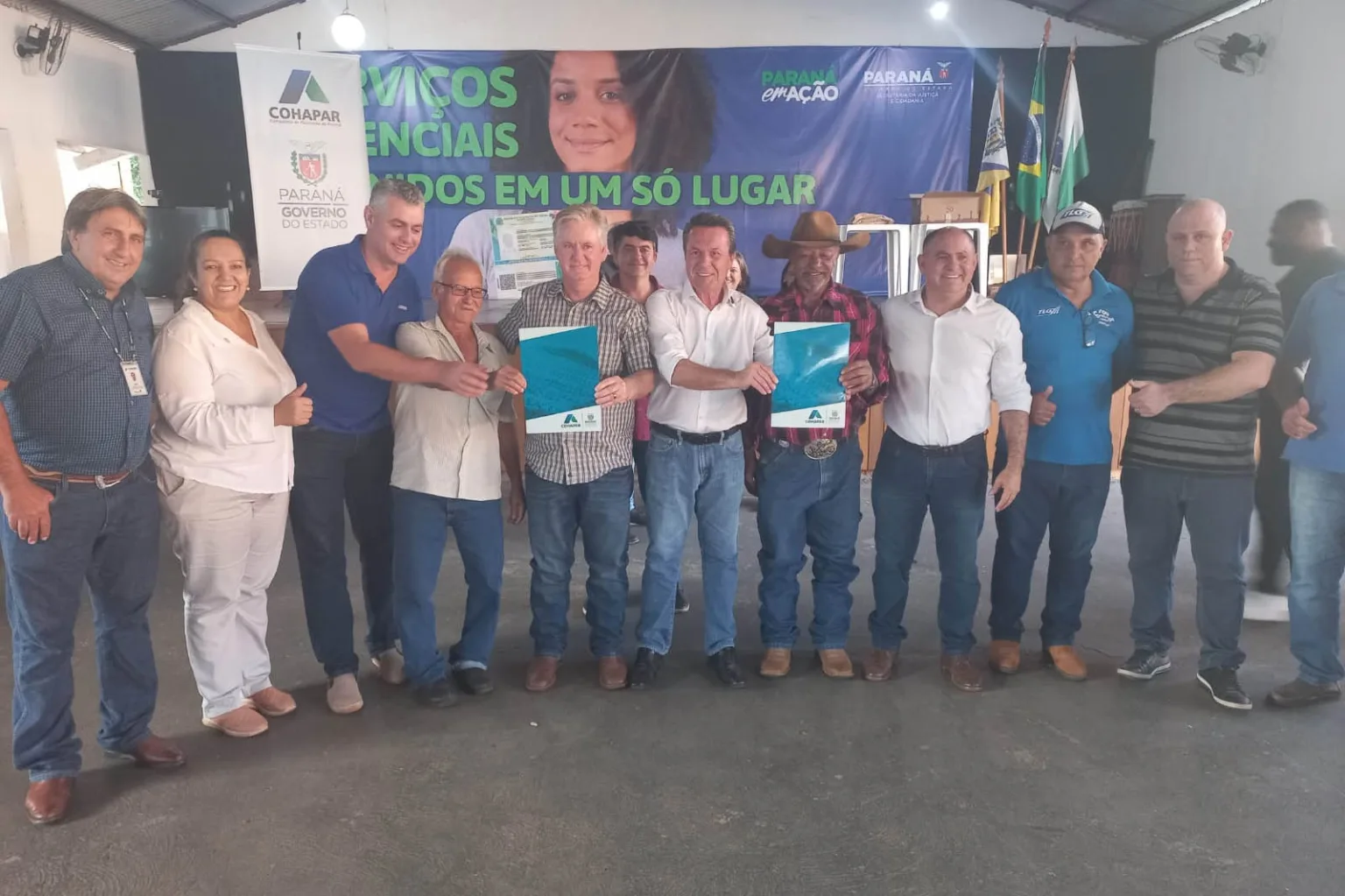 Cohapar, títulos de regularização fundiária