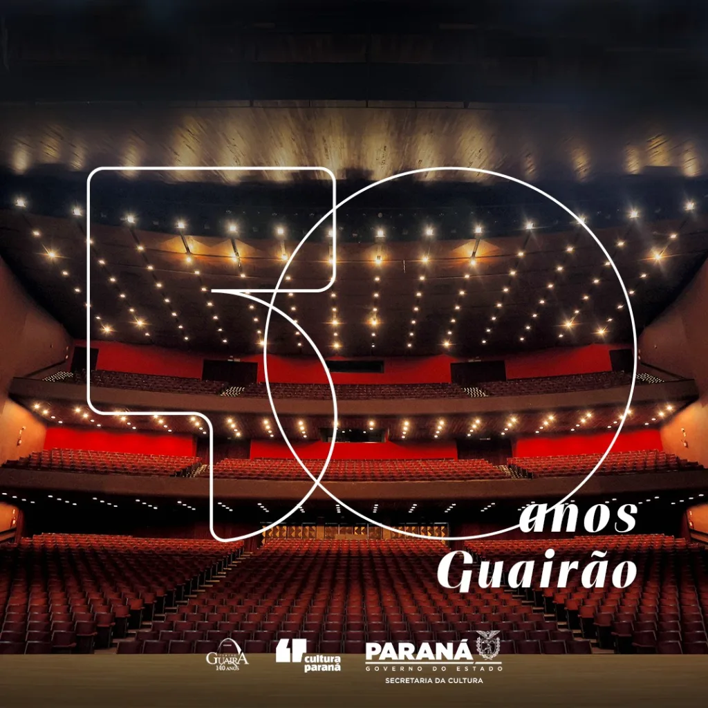 Centro Cultural Teatro Guaíra lança campanha comemorativa dos 140 anos