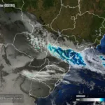 Radar Simepar, previsão do tempo no Paraná