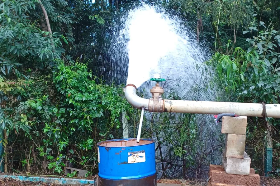 Sanepar perfura novo poço em Apucarana como medida preventiva à falta de água