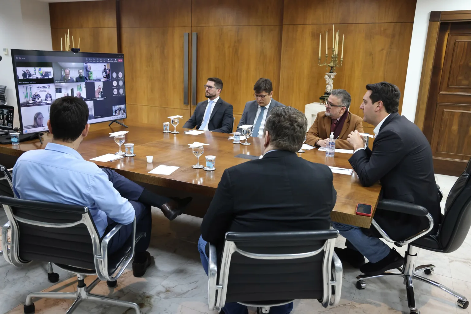 Paraná cobra celeridade do governo federal para resolução das invasões na região Oeste. Foto: Jonathan Campos/SECOM