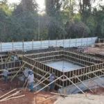 Obras de implantação do sistema de esgotamento sanitário seguem aceleradas em distritos de Maringá Foto: Giovanna Fonseca