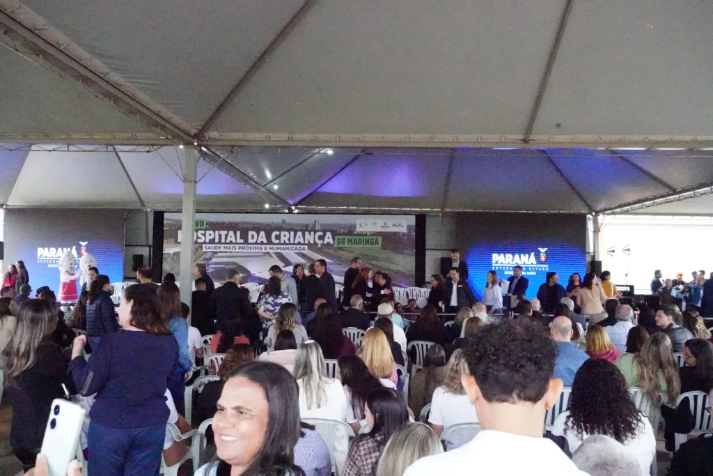Ratinho Junior inaugura Hospital da Criança de Maringá, confira as entrevistas