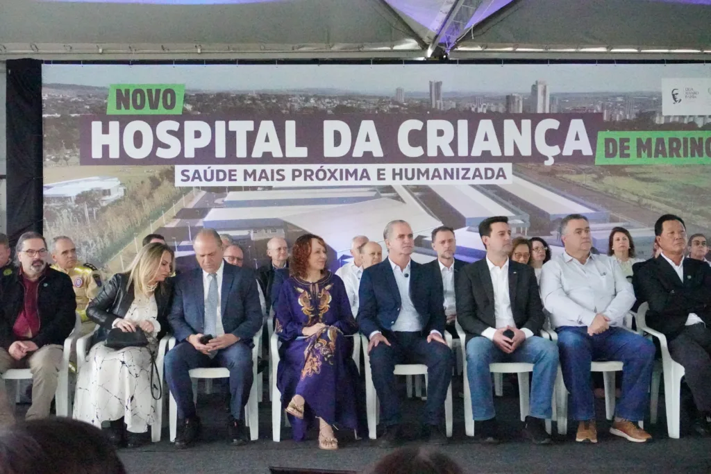 Ratinho Junior inaugura Hospital da Criança de Maringá, confira as entrevistas