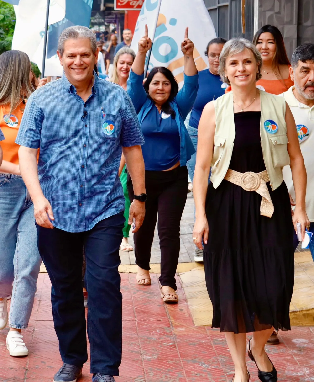 Silvio Barros e Sandra Jacovós