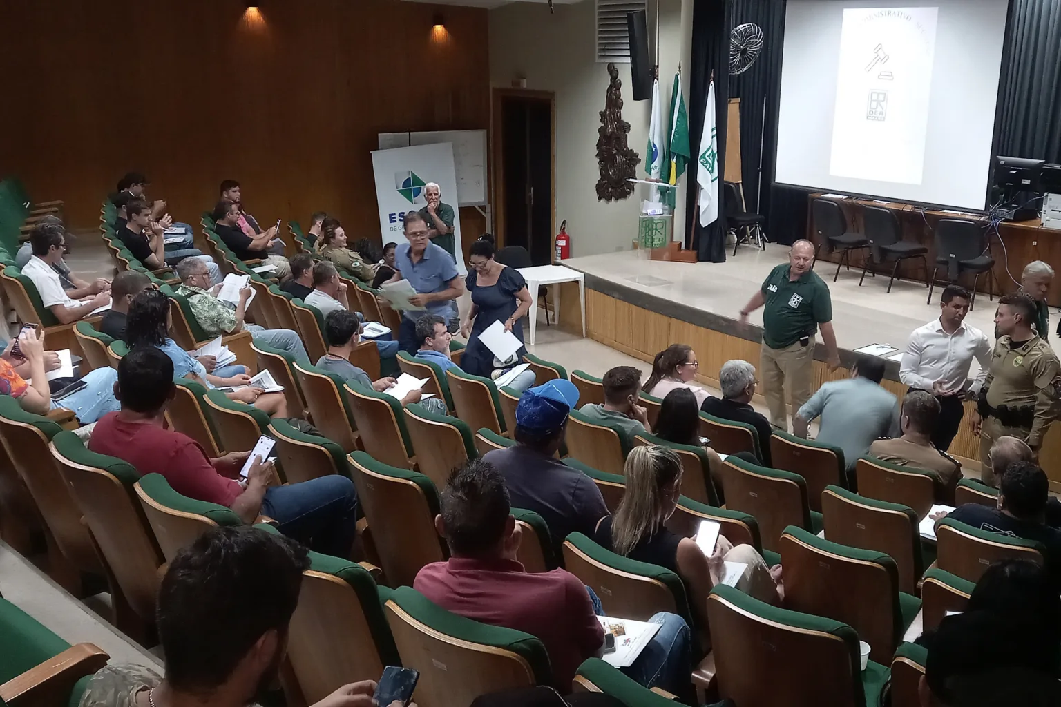 São veículos apreendidos na faixa de domínio de rodovias estaduais, envolvidos em acidentes ou que entraram em pane, e que nunca foram recolhidos pelos antigos proprietários.