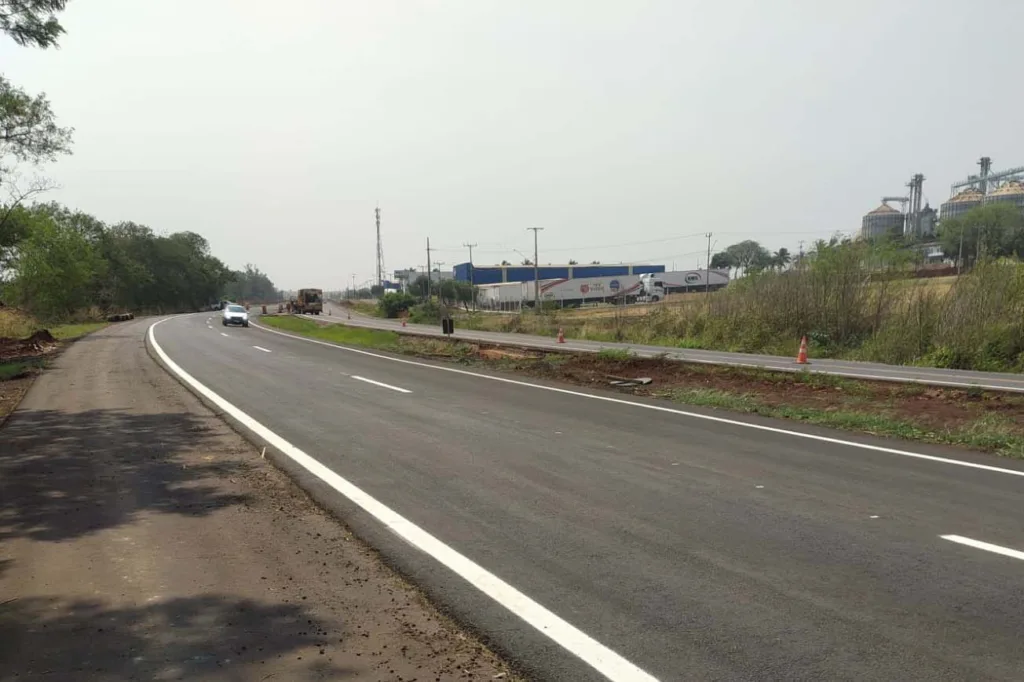 Duplicação entre Maringá e Iguaraçu tem primeiro trecho liberado