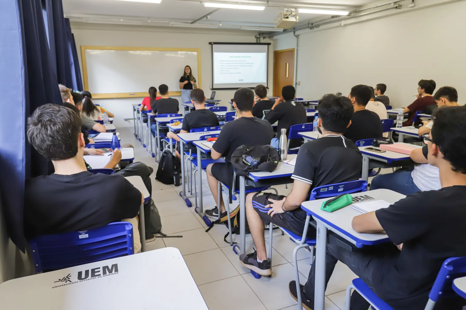 UEM anuncia cronograma e novos cursos para Vestibular de Verão e PAS Foto: Roberto Dziura Jr/AEN