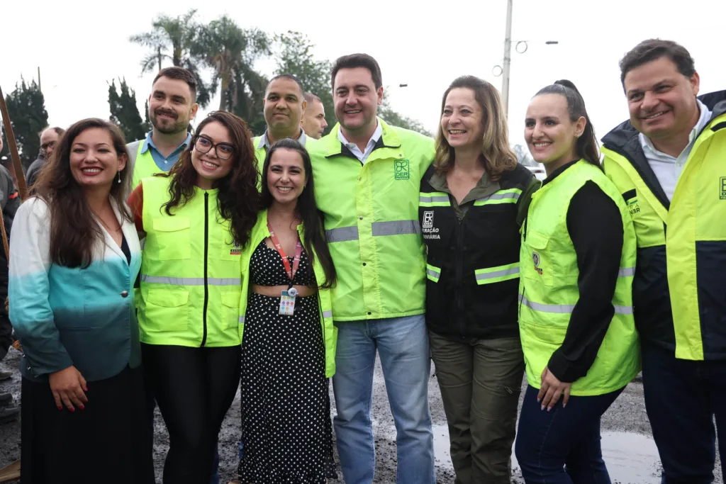 Começam as obras de duplicação da rodovia que liga Ponta Grossa a Palmeira