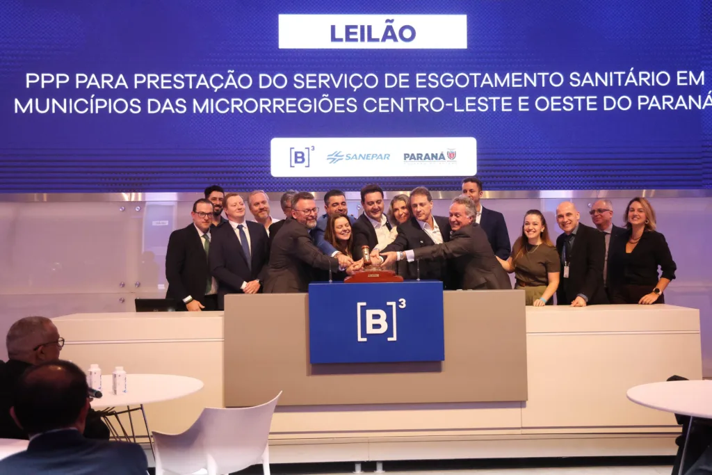 Paraná conclui mais uma PPP da Sanepar que garantirá investimentos de R$ 2,9 bilhões