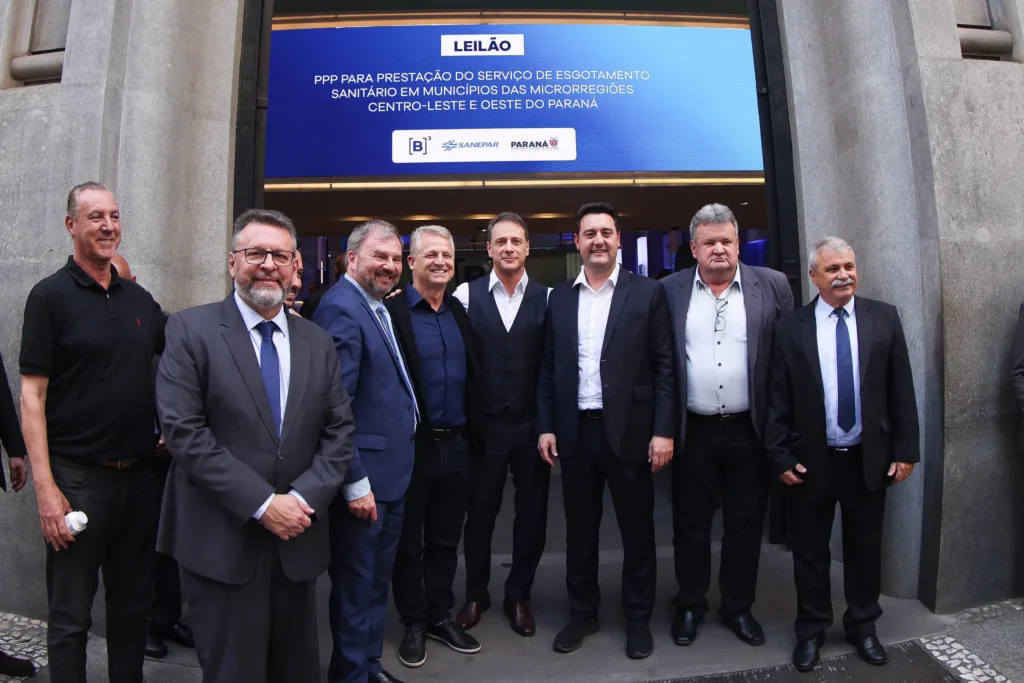Paraná conclui mais uma PPP da Sanepar que garantirá investimentos de R$ 2,9 bilhões