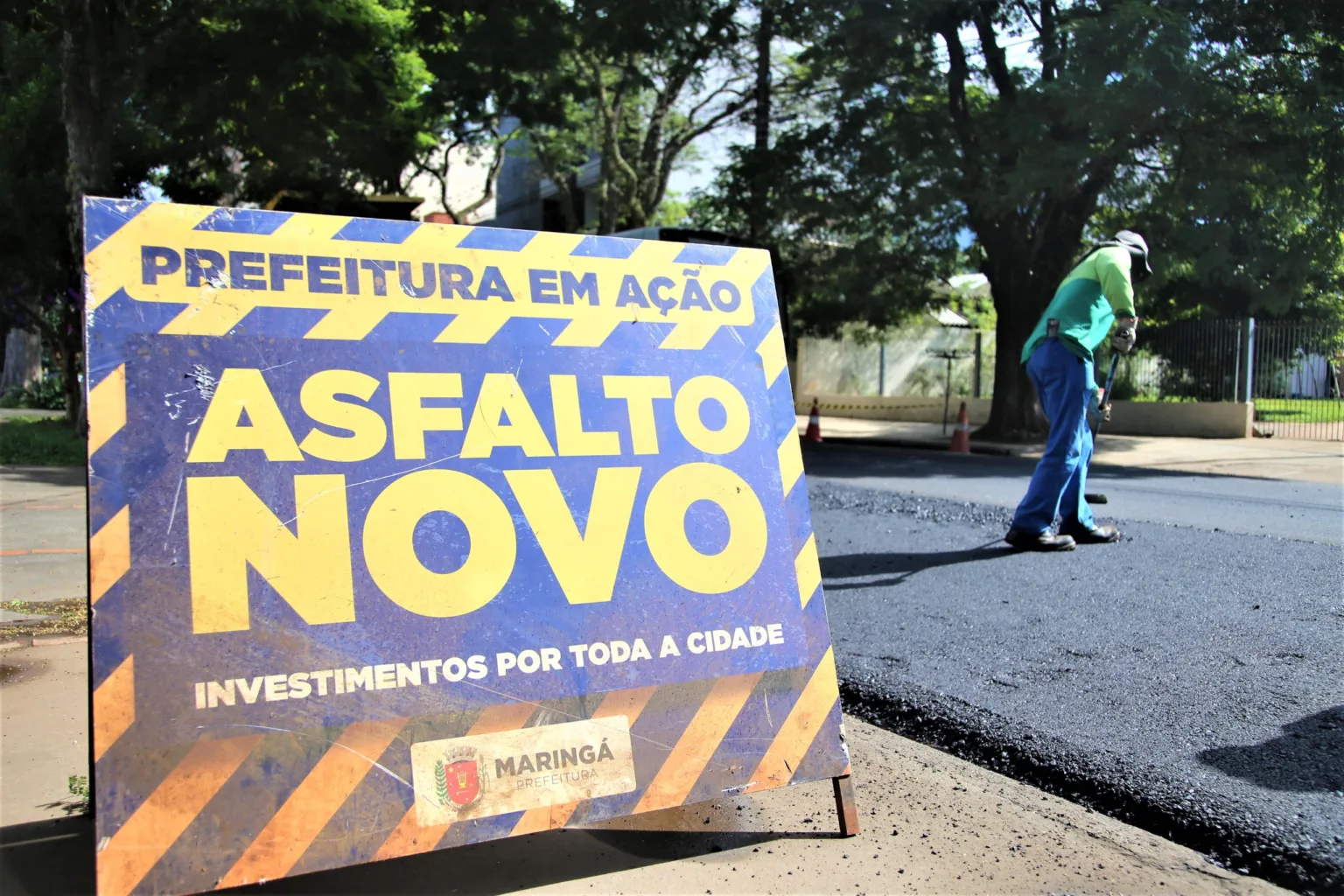 Asfalto novo