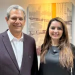 Prefeito eleito, Silvio Barros (Progressistas) e a jornalista Denise Cristina da Silva que estará à frente da Secretaria de Comunicação de Maringá