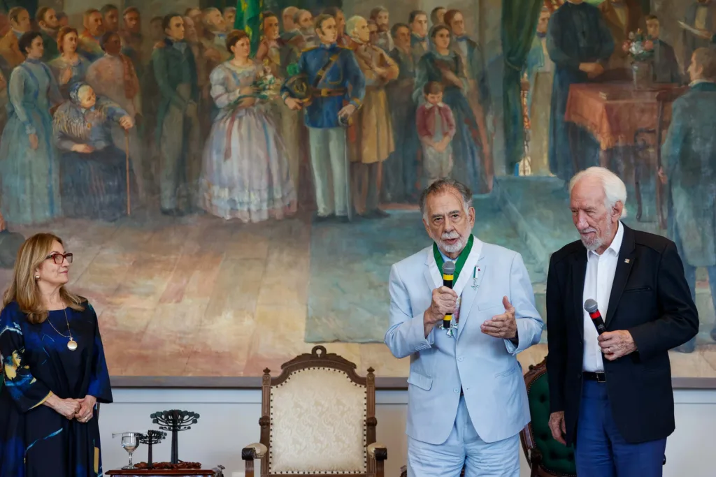 Com filme inspirado em Curitiba, Francis Ford Coppola é homenageado pelo Paraná