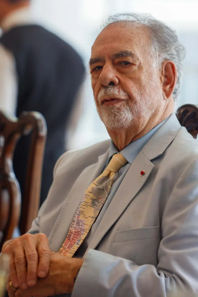 Com filme inspirado em Curitiba, Francis Ford Coppola é homenageado pelo Paraná