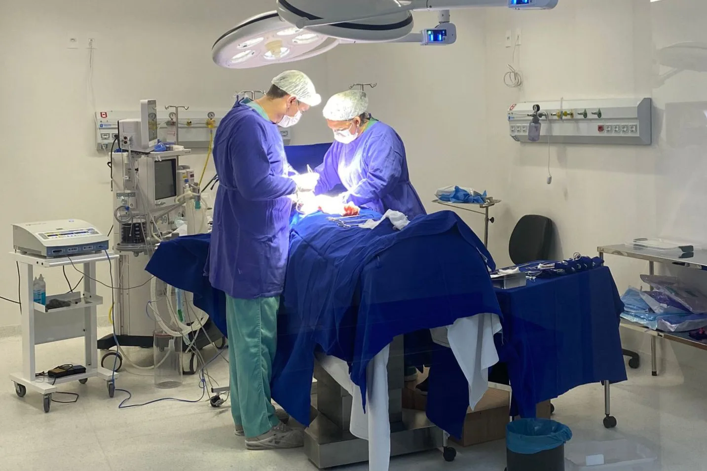Paraná faz mais de 1.800 cirurgias eletivas por dia, número é o maior da década Foto: HRCO/SESA/Arquivo AEN