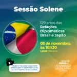 129 anos de relações diplomáticas entre o Brasil e o Japão