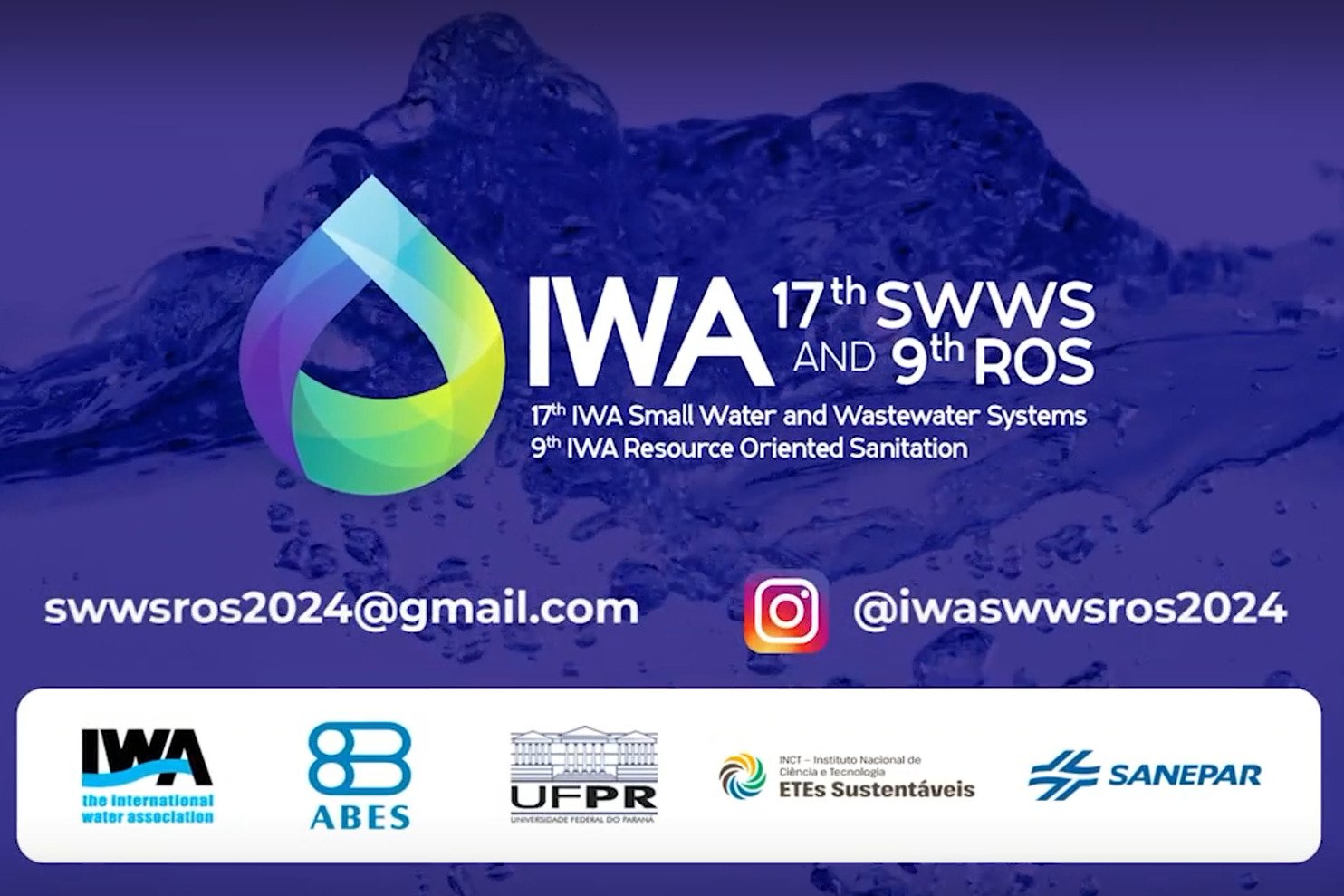 Curitiba sedia conferências da Associação Internacional da Água a partir de domingo Foto: Sanepar