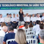 Deputada Maria Victoria (PP) participa do início das obras do Parque Tecnológico do Tecpar em Maringá